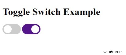 Làm cách nào để tạo công tắc bật tắt (nút bật / tắt) bằng CSS? 