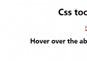 Tạo chú giải công cụ bằng CSS 