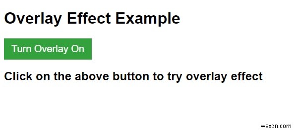 Làm thế nào để tạo hiệu ứng lớp phủ với CSS? 