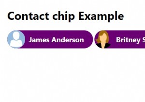 Làm thế nào để tạo chip liên lạc với CSS? 