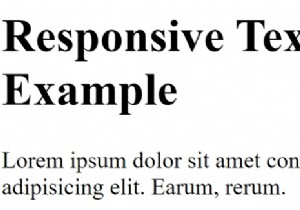 Làm cách nào để tạo kiểu chữ đáp ứng với CSS? 