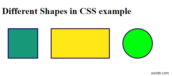 Làm thế nào để tạo các hình dạng khác nhau bằng CSS? 