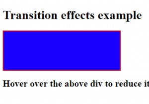 Làm thế nào để tạo Hiệu ứng chuyển tiếp CSS3? 