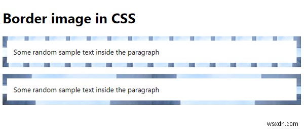 Cách tạo Hình ảnh Viền trong CSS 