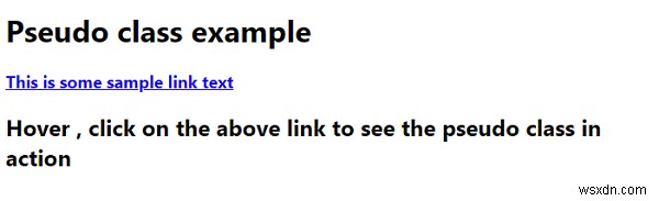 Các lớp giả và tất cả các Lớp CSS 