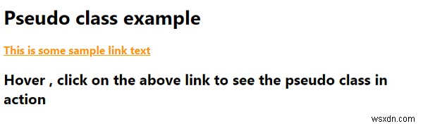 Các lớp giả và tất cả các Lớp CSS 