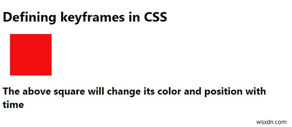 Định nghĩa các khung hình chính trong CSS3 
