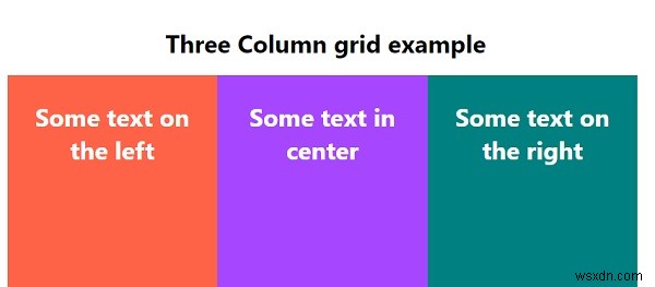 Làm cách nào để tạo lưới bố cục 3 cột bằng CSS? 