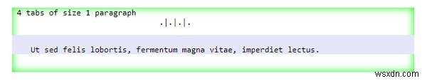 Đặt kích thước tab trong HTML với Thuộc tính kích thước tab CSS 