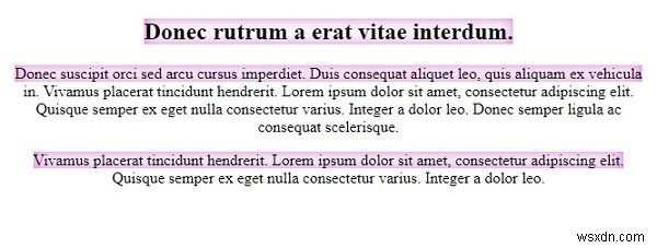 Tạo các dòng đầu tiên hấp dẫn với CSS ::first-line 