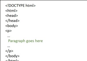 Làm cách nào để tạo Đoạn văn trong Trang HTML? 