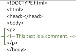 Làm cách nào để tạo bình luận ẩn trong HTML? 