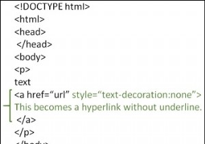 Cách bỏ gạch chân liên kết (underline) trong HTML?