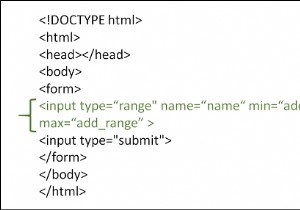 Cách sử dụng input type range trong HTML