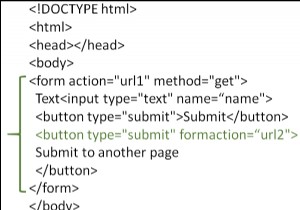 Làm thế nào để sử dụng thuộc tính formaction trong HTML? 