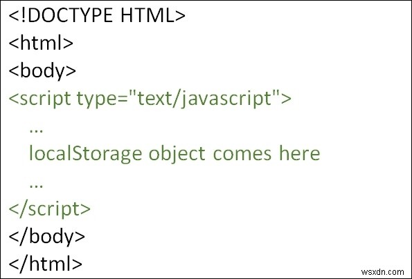 Làm cách nào để lưu tên vĩnh viễn bằng Bộ nhớ cục bộ HTML5? 