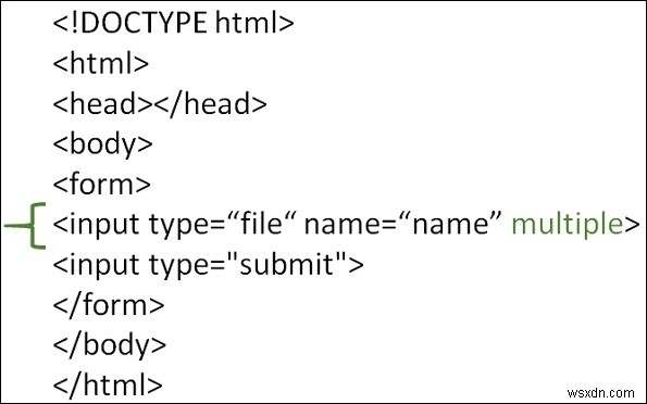Làm cách nào để giới hạn các mục tối đa trên nhiều đầu vào ( input type =“file” nhiều / )? 
