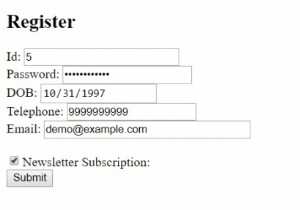 Thuộc tính đã kiểm tra HTML 