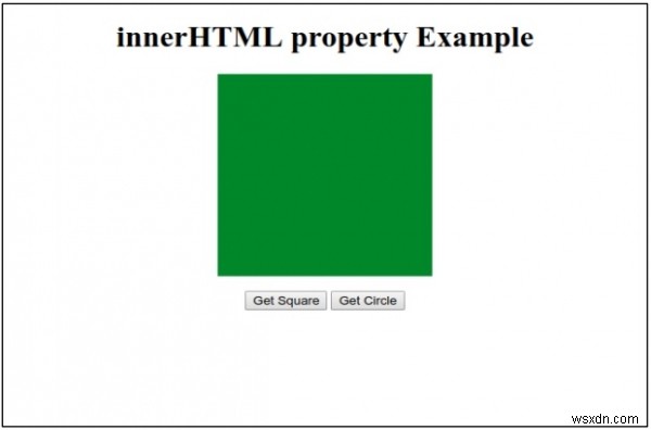 HTML DOM InternalHTML Thuộc tính 