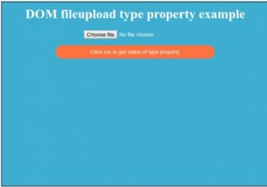 Thuộc tính type của Input FileUpload trong HTML DOM