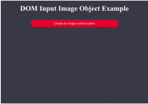 Đối tượng hình ảnh đầu vào HTML DOM 