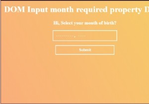 HTML DOM Đầu vào Thuộc tính bắt buộc 