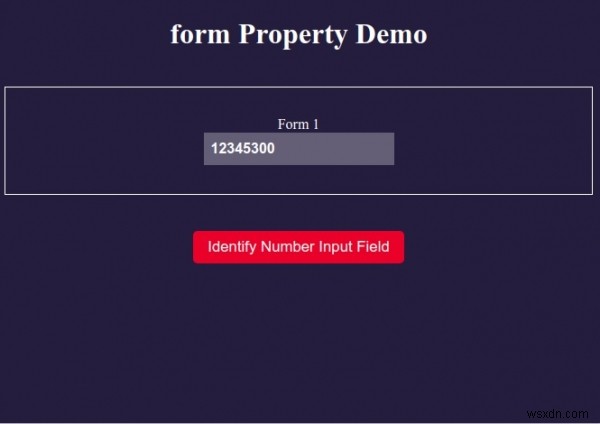 HTML DOM Input Number form Thuộc tính thuộc tính 