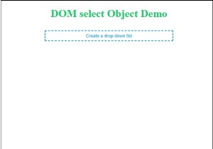 HTML DOM Chọn đối tượng 