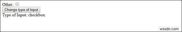 HTML DOM Input Checkbox type Thuộc tính 