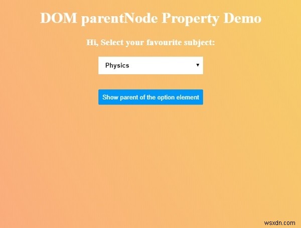 Thuộc tính mã mẹ HTML DOM 