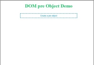 Đối tượng trước DOM HTML 