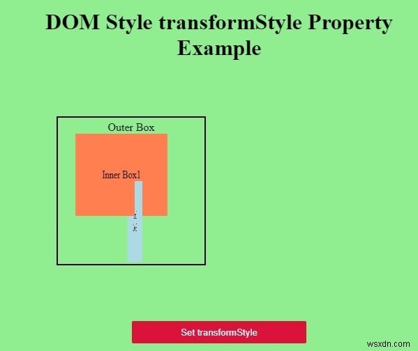 HTML DOM Style biến đổi 