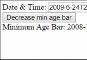 Đối tượng ngày giờ đầu vào HTML DOM 