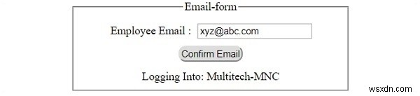 HTML DOM Input Email form Thuộc tính 