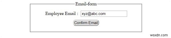 HTML DOM Input Email form Thuộc tính 