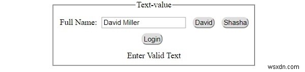 HTML DOM Input Thuộc tính giá trị văn bản 