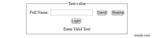 HTML DOM Input Thuộc tính giá trị văn bản 