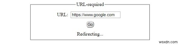 HTML DOM Input URL bắt buộc Thuộc tính 