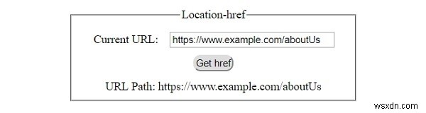 HTML DOM Location Thuộc tính href 