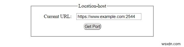 HTML DOM Location host Thuộc tính 