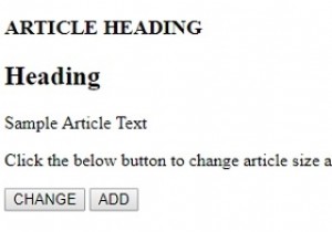 Đối tượng bài viết HTML DOM 