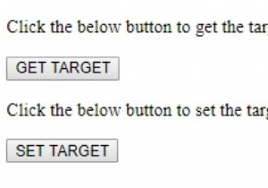 Thuộc tính mục tiêu cơ sở HTML DOM 