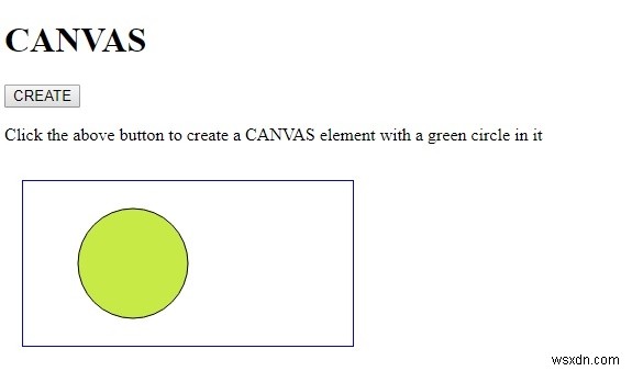 Đối tượng Canvas DOM HTML 