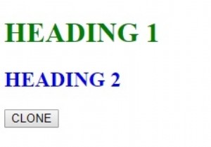 Phương thức HTML DOM cloneNode () 