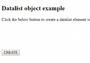 Đối tượng HTML DOM Datalist