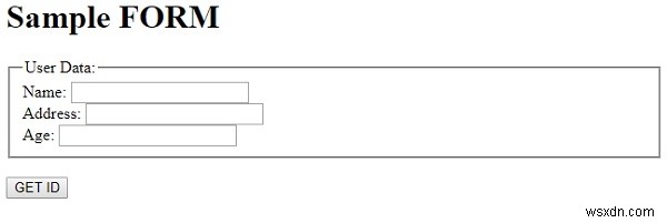 Thuộc tính biểu mẫu HTML DOM Fieldset 