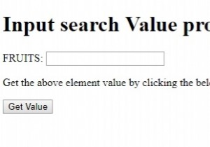 Thuộc tính giá trị Tìm kiếm đầu vào HTML DOM 