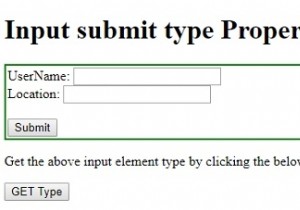 HTML DOM Input Gửi loại Thuộc tính 