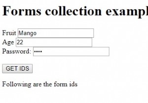Bộ sưu tập forms trong HTML DOM
