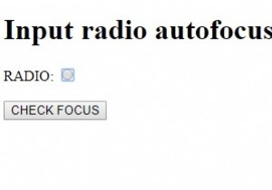Thuộc tính tự động lấy nét vô tuyến đầu vào HTML DOM 